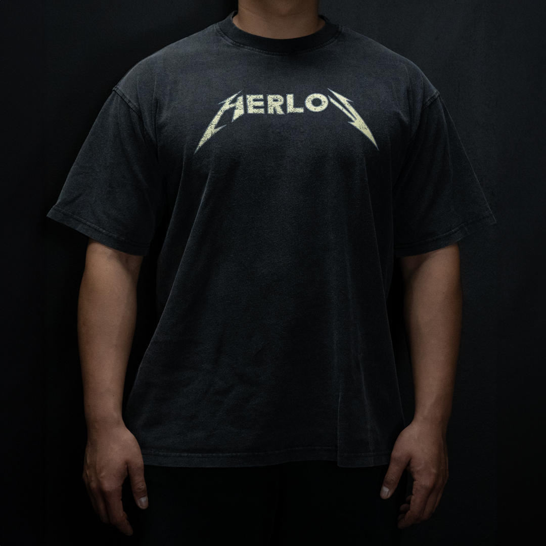 IRON RESOLVE "PREMIUM" TEE IN VINTAGE BLACK